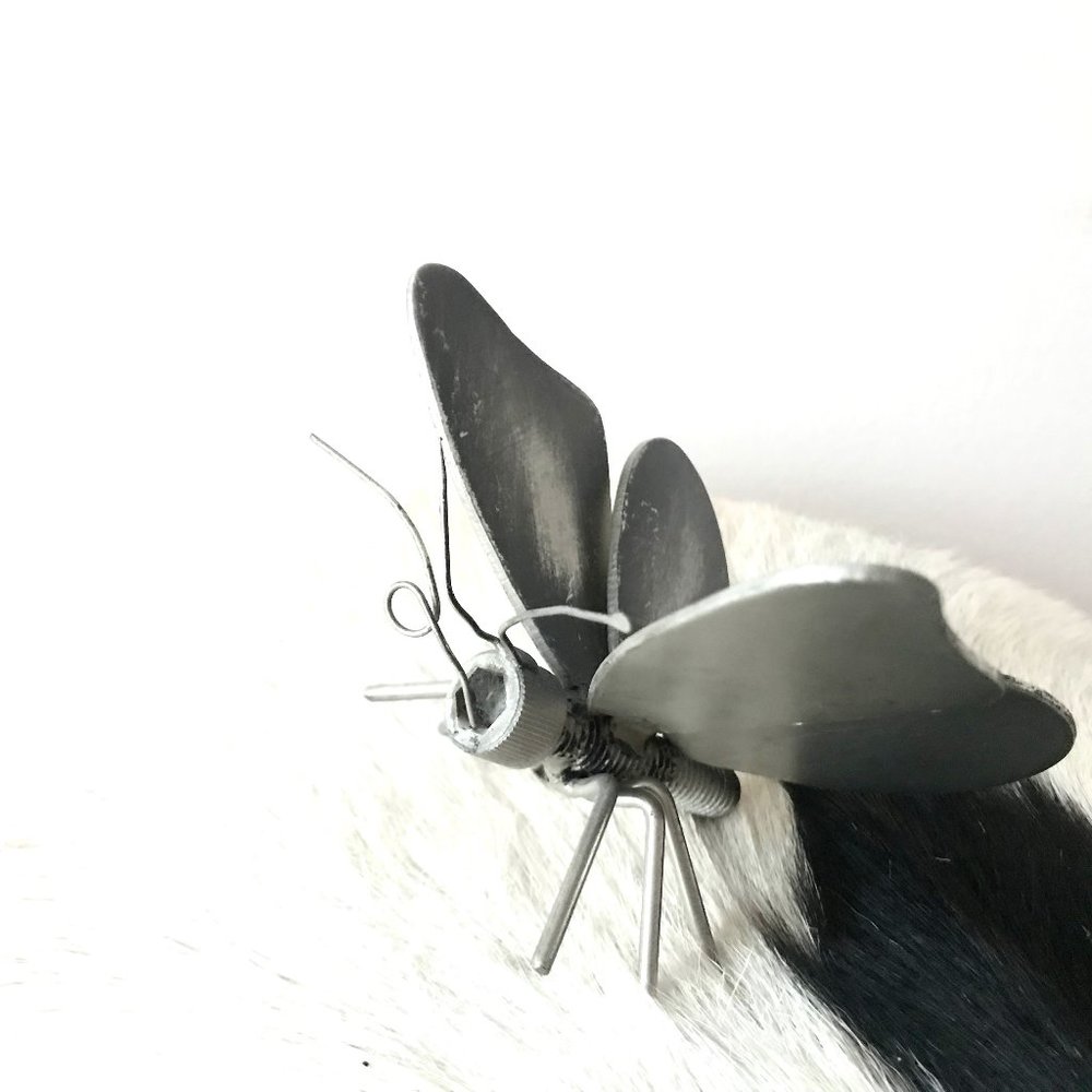 Anthropologie Iron Fly Sculpture Figurine Unique Home Decor One-Of-A-Kind